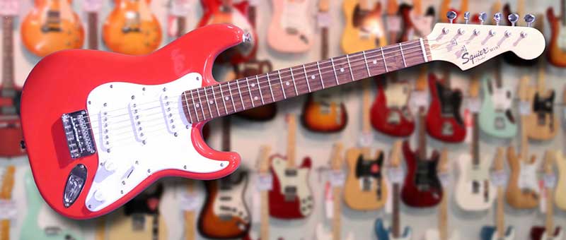 قیمت خرید گیتار فندر Squier Mini Stratocaster V2 Torino Red