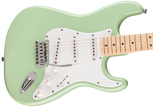 squier-sonic-strat-mn-wpg-surf-green قیمت خرید گیتار الکتریک فندر اسکوایر Squier Sonic Strat MN WPG Surf Green