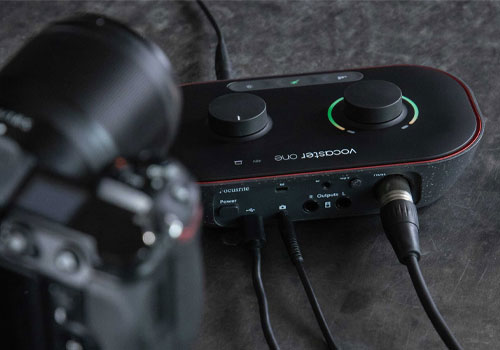 focusrite-vocaster-one قیمت خرید کارت صدای فوکوسرایت Focusrite Vocaster One