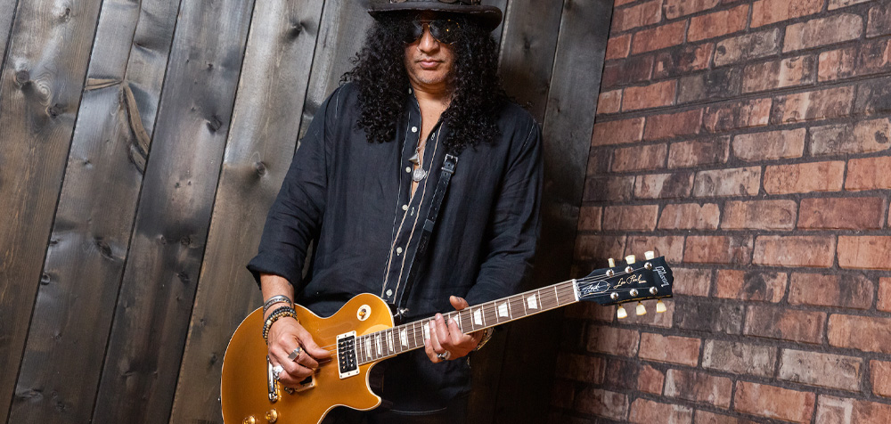 گیتار الکتریک گیبسون Gibson Slash Victoria Les Paul Standard Goldtop Dark Back