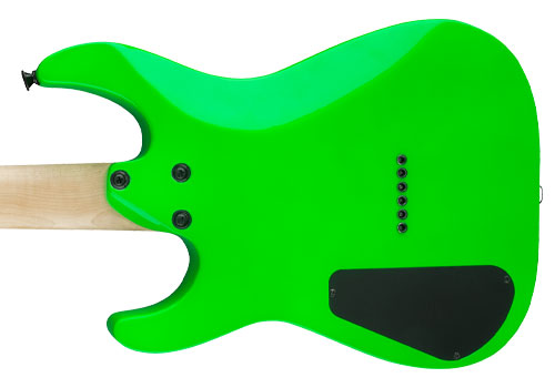 jackson-dinky-minion-js1x-neon-green گیتار الکتریک جکسون Jackson Dinky Minion JS1X Neon Green