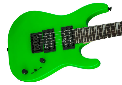 jackson-dinky-minion-js1x-neon-green گیتار الکتریک جکسون Jackson Dinky Minion JS1X Neon Green