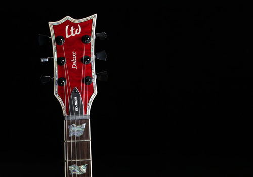 گیتار الکتریک ال تی دی LTD EC1000 See Thru Black Cherry