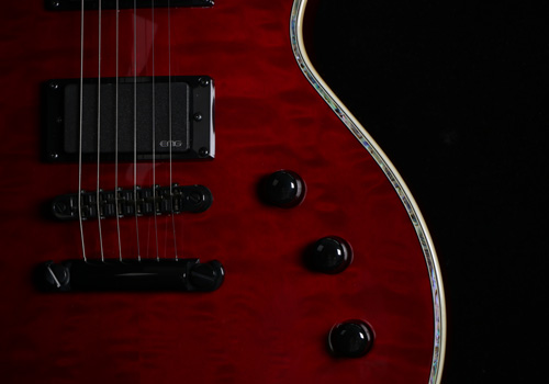 گیتار الکتریک ال تی دی LTD EC1000 See Thru Black Cherry