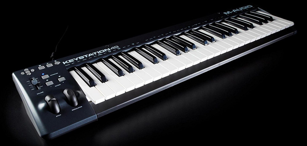 m-audio-keystation-49-ii میدی کنترلر ام آدیو M-Audio Keystation 49 II