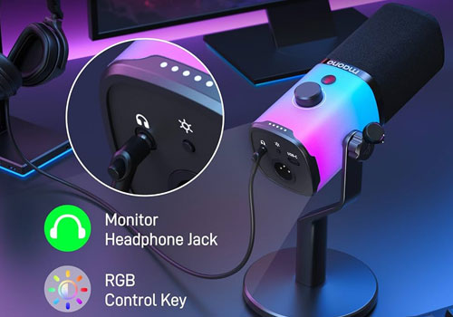 maono-pd200x-black میکروفون یو اس بی ماونو Maono PD100X RGB