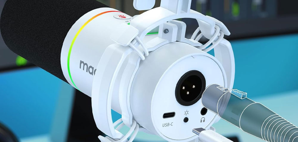 قیمت خرید میکروفون ماونو Maono PD200X White