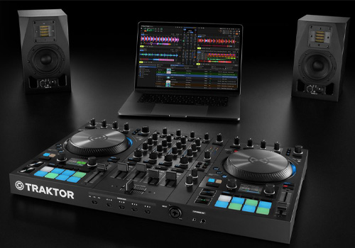 native-instruments-traktor-kontrol-s4-mk3 دی جی کنترلر قیمت دی جی کنترلر نیتیو اینسترومنتس Native Instruments Traktor Kontrol S4 MK3