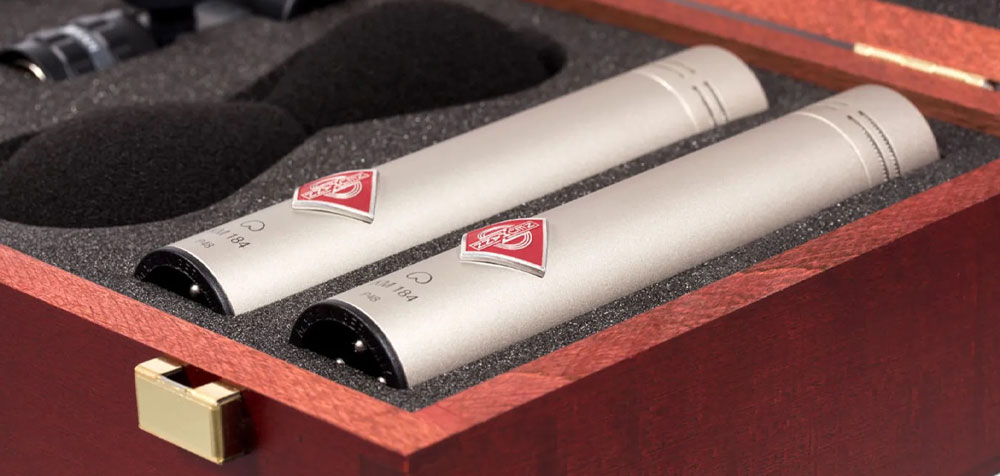 neumann-km-184-pair میکروفون کاندنسر نیومن Neumann KM 184 Pair