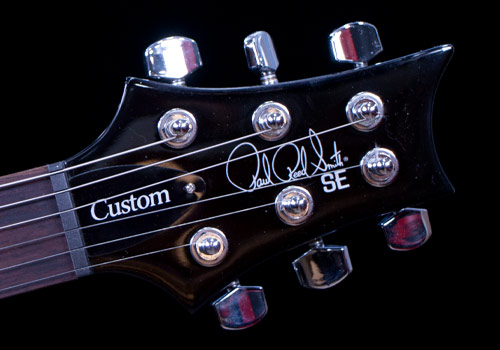 گیتار الکتریک پی آر اس PRS SE Custom 24 Black Gold Burst