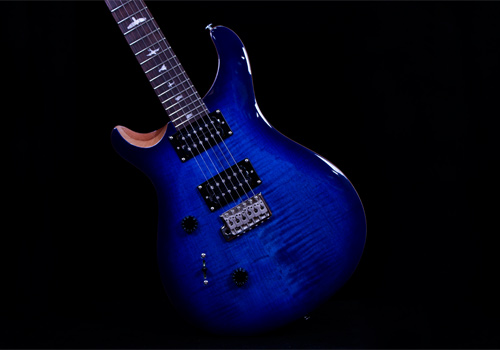 گیتار الکتریک چپ دست پی آر اس PRS SE Custom 24 Lefty Faded Blue Burst