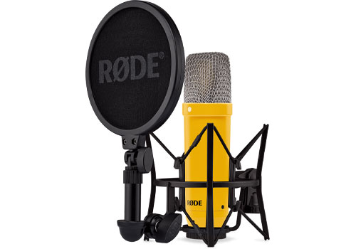 rode-nt1-signature-yellow میکروفون کاندنسر رود Rode NT1 Signature Yellow