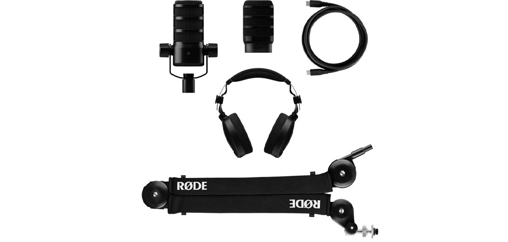 rode-usb-podcast-expansion-kit-black پکیج پادکست رود RODE USB Podcast Expansion Kit Black