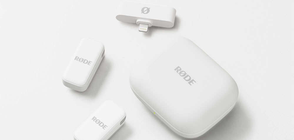 rode-wireless-micro-lightning-white میکروفون یقهای بی سیم رود Rode Wireless Micro Lightning White