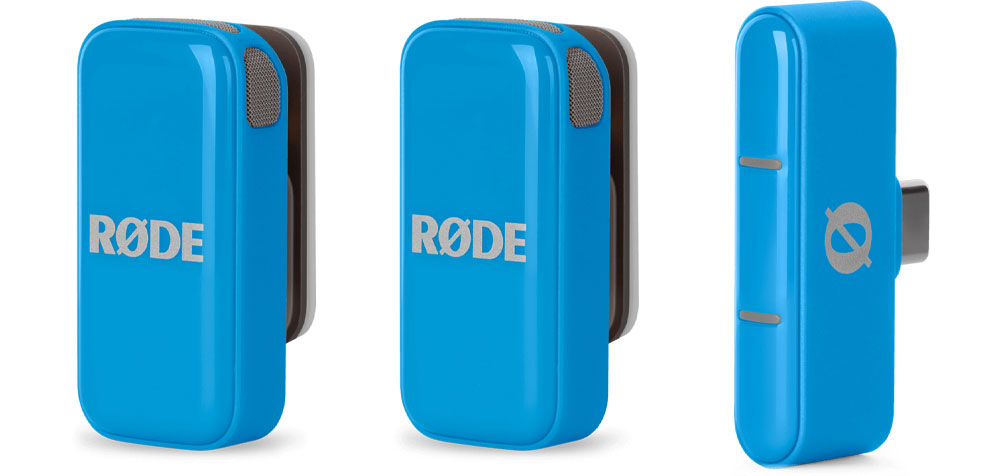 میکروفون یقه‌ای بی سیم رود Rode Wireless Micro USB C Blue