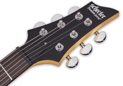 schecter-c-6-deluxe-satin-black گیتار الکتریک شکتر Schecter C 6 Deluxe Satin Black