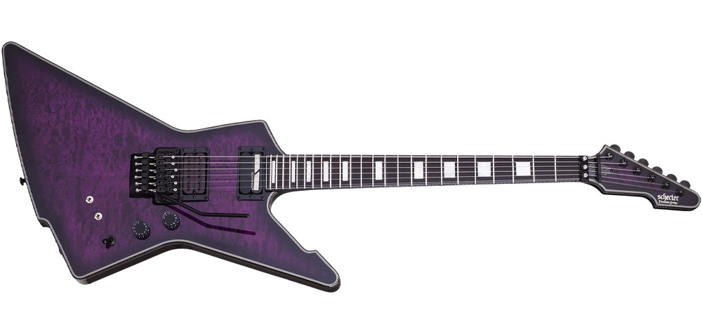 schecter-e-1-fr-s-special-edition-trans-purple-burst گیتار الکتریک شکتر Schecter E 1 FR S Special Edition Trans Purple Burst