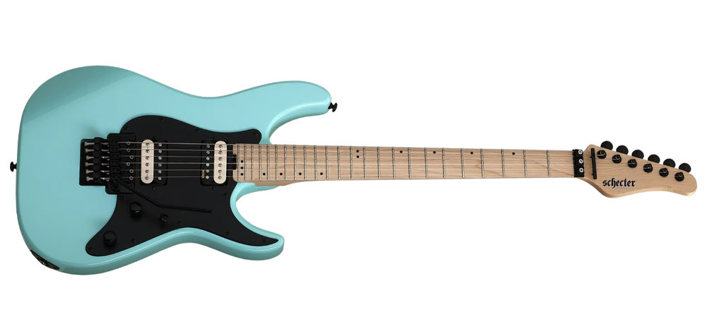 گیتار الکتریک شکتر Schecter Sun Valley Super Shredder FR Sea Foam Green