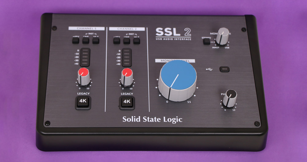 کارت صدا سالید استیت لاجیک Solid State Logic SSL 2