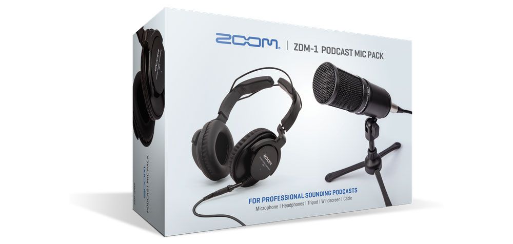 zoom-zdm-1-podcast-mic-pack قیمت خرید پکیج استودیویی زوم Zoom ZDM 1 Podcast Mic Pack